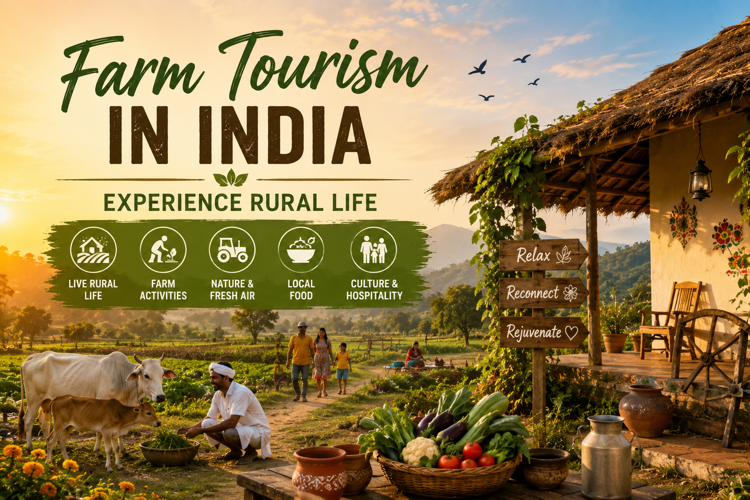 Farm Tourism in India - Experience Rural Life